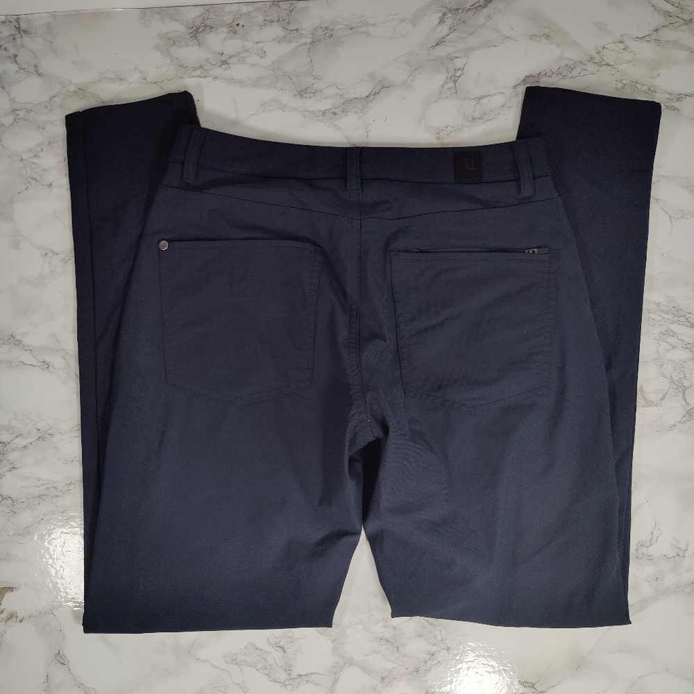 Vuori Men's Meta Pant in Navy Size 28 - Picture 6 of 12